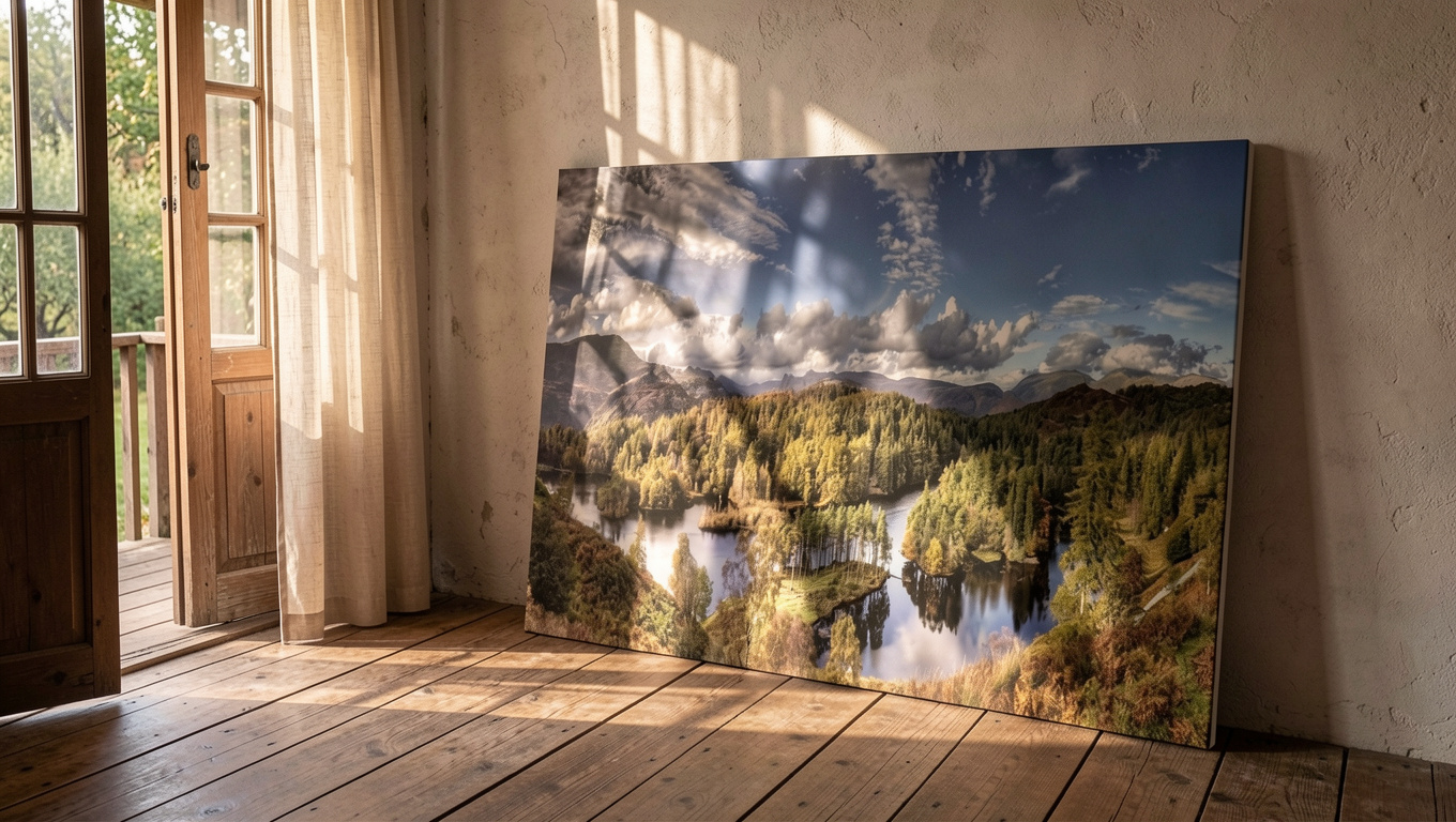 Tarn Hows giclée canvas print