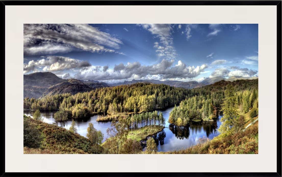 Tarn Hows giclée canvas print - Image 5