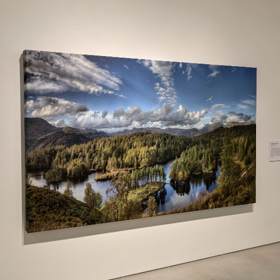 Tarn Hows giclée canvas print - Image 2